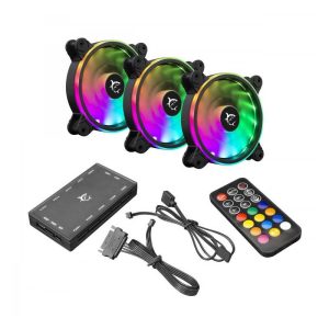 White Shark NEBULA (kit), GCF-1262-04-V-KIT ARGB 120x120mm ventillátor, RGB