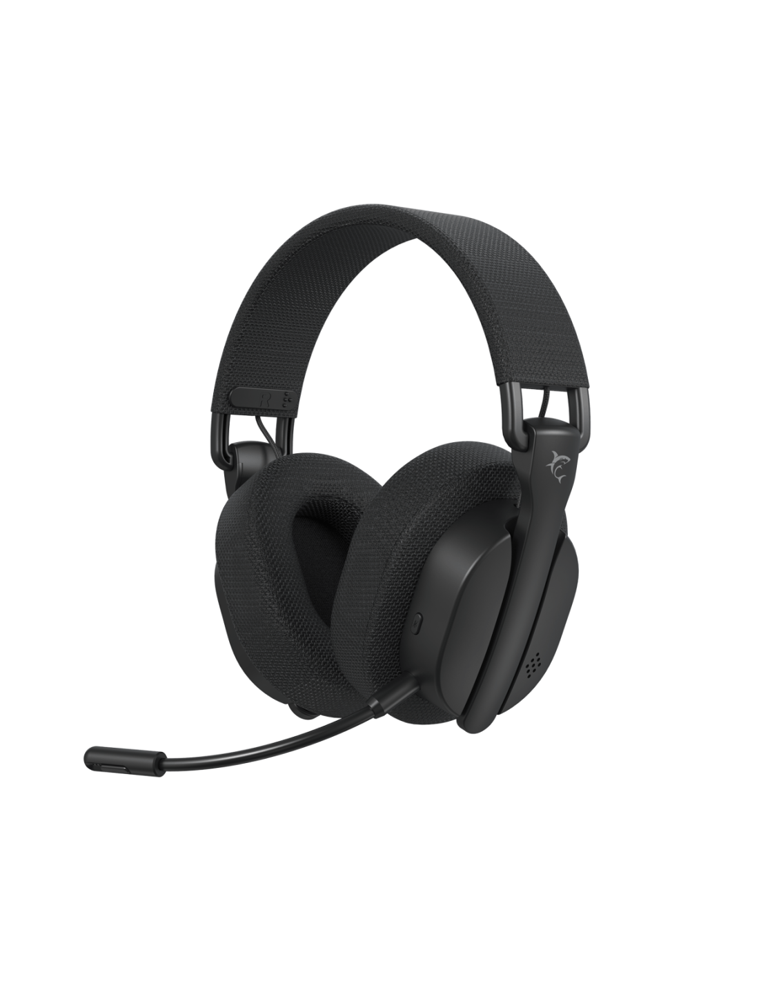 White Shark Premium FIRECREST-B, WGH-2444B, vezeték nélküli gamer fejhallgató, fekete