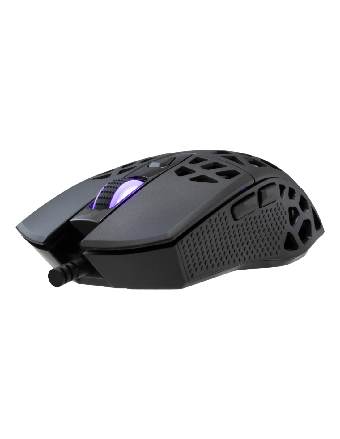 White Shark CARADOC-B, GM-5018B gamer egér,7D, fekete, 7200 dpi, RGB - 6. kép