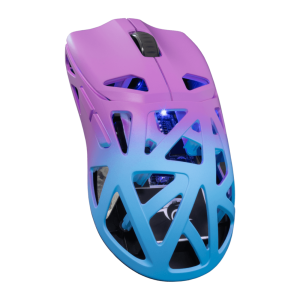 White Shark DAGONET-BLP, WGM-5019BLP vezeték nélküli gamer egér,6D, BT + 2,54GHz, kék/lila, 12.000 dpi (24.000SW)