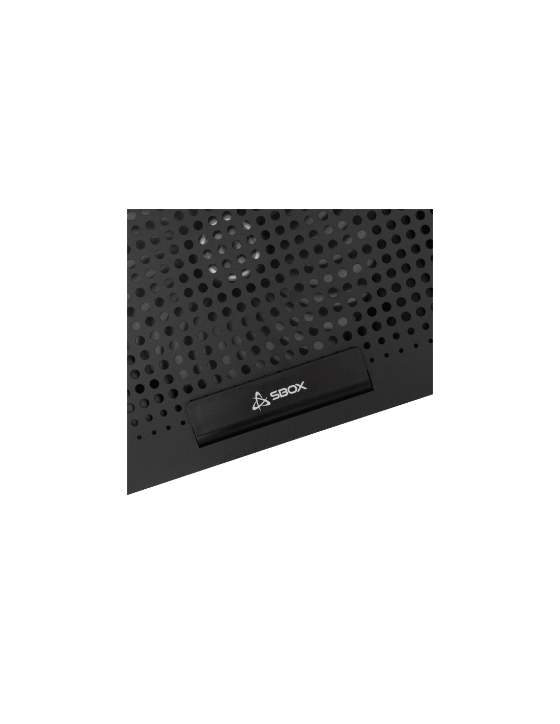 Sbox CP-28 notebook hűtő, RGB, 17,3" (1x180mm ventillátor) - Image 8