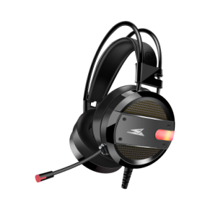 Baracuda CONCH-B, BGH-031B, vezetékes gamer fejhallgató, mikrofonnal, fekete