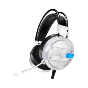 Baracuda CONCH-W, BGH-031W, vezetékes gamer fejhallgató, mikrofonnal, fehér