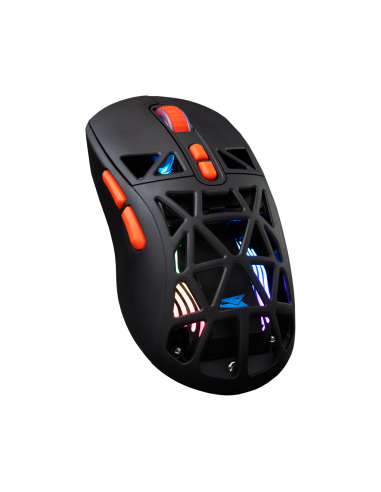 Baracuda Seal-B, BC BGM-091B vezetékes gamer egér,7D, 12.8900 dpi, RGB, fekete