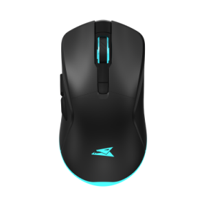 Baracuda Turtle-B, BC BGM-121B vezeték nélküli gamer egér,6D, 2,54GHz, fekete, 3.200 dpi