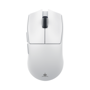 White Shark LUCAN-W, WGM-5022W vezeték nélküli gamer egér,5D, BT + 2,54GHz, fehér, 12.000 dpi