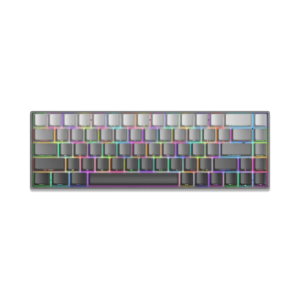 White Shark NUNCHAKU-G/BL-US, GK-007721-G/BL-US (60%) mechanikus hot-swap, RGB, gamer billentyűzet, angol