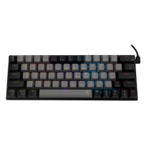 White Shark WAKIZASHI-2/B-G/R-US, GK-002111V2/B-G/R-US  fekete/szürke mechanikus gamer billentyűzet, angol