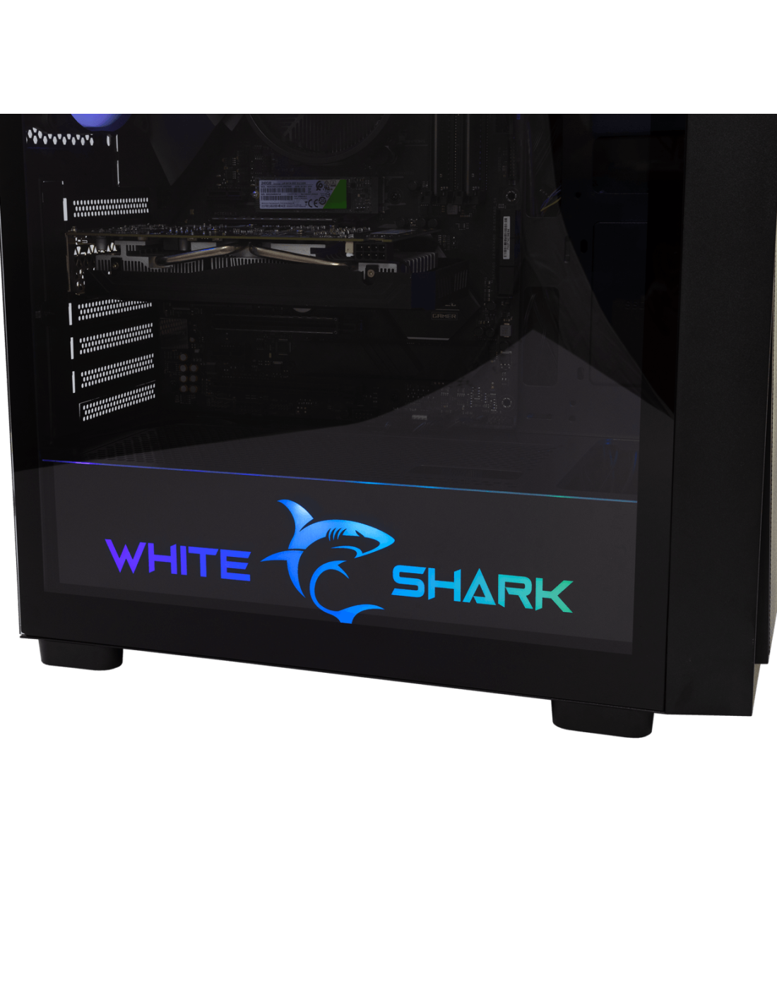 White Shark WARHEAD-3/B GCC-2401B Számítógép ház, ATX / ITX, 5xARGB ventillátor, fekete - Image 7