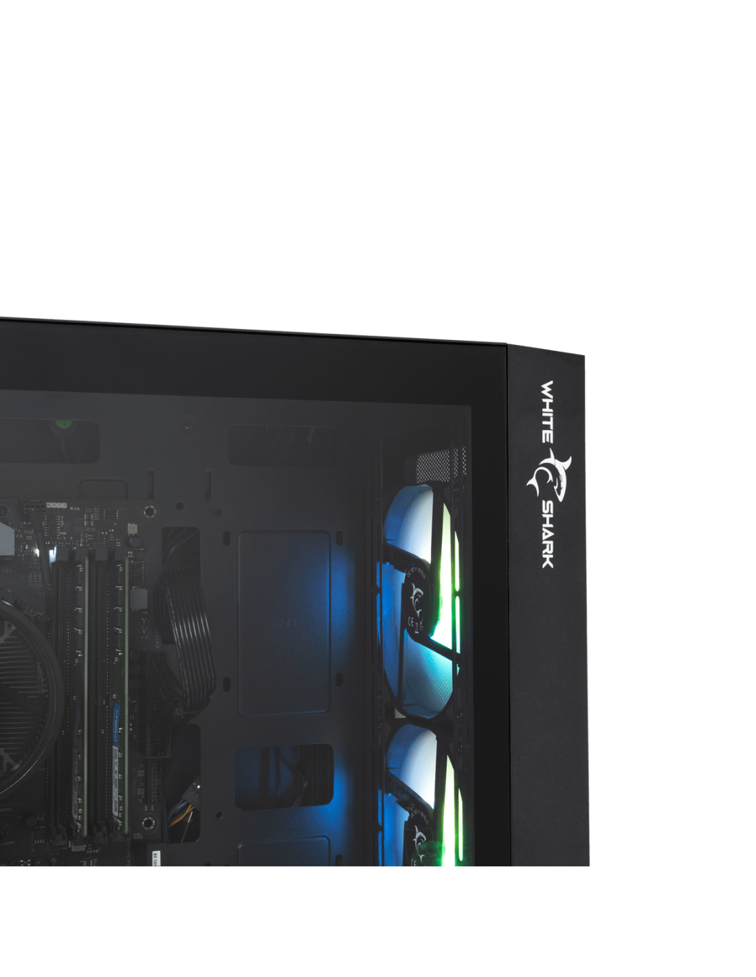 White Shark WARHEAD-3/B GCC-2401B Számítógép ház, ATX / ITX, 5xARGB ventillátor, fekete - Image 5