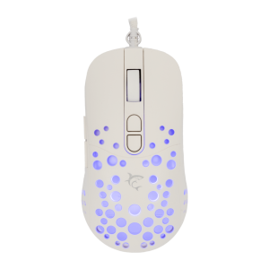 White Shark TRISTAN-W, GM-9004-W gamer egér,7D, fehér, 12000 dpi, RGB