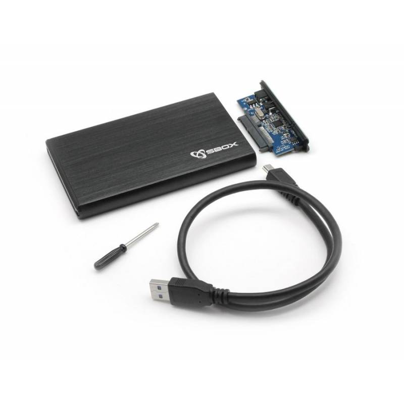 Sbox HDC-2562 USB 3.0 HDD ház 2,5" SATA,fekete - Image 5