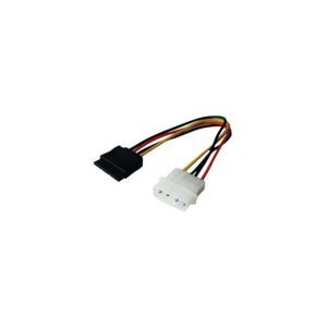 Sbox SATA POWER kábel - 0,25M