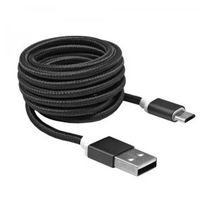 Sbox USB AM-MICRO-15B micro USB kábel - 1,5m,fekete