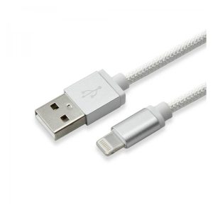 SBOX IPH7S USB-iPhone7 töltőkábel,1.5m,ezüst