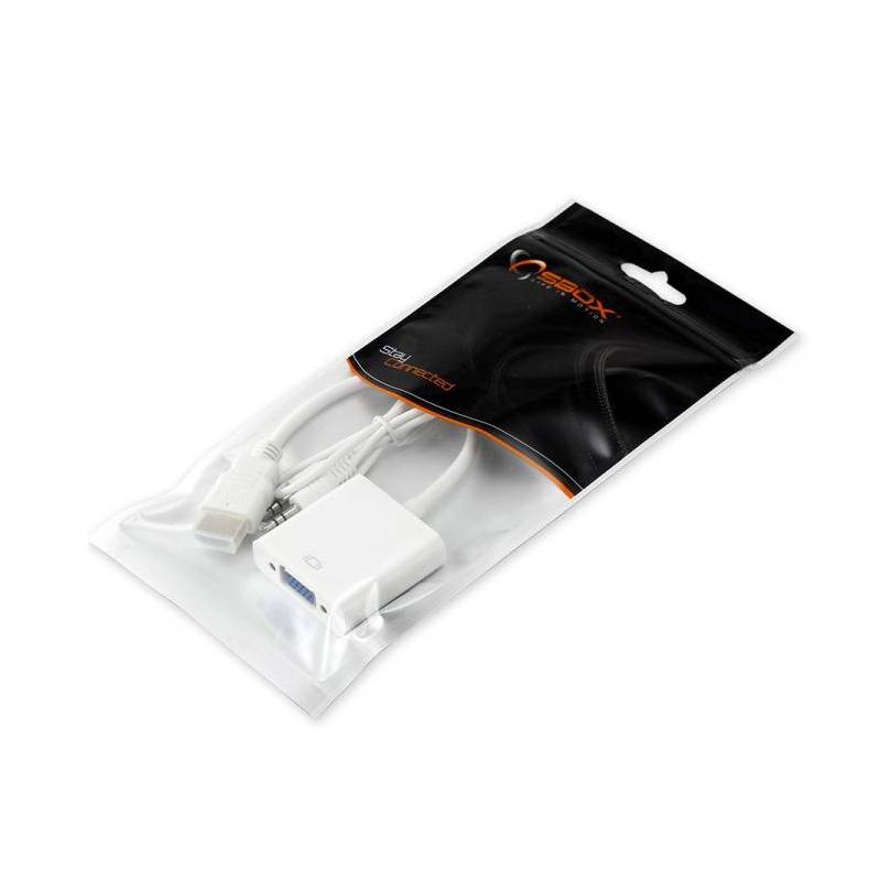 SBOX AD.HDMI apa-VGA anya adapter+audio csatlakozó - Image 2