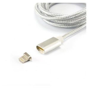Sbox MAGNETIC-IPH mágneses Lighting kábel M/M-1M,ezüst