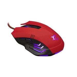 White Shark GM-5006R HANNIBAL-2/R gaming egér,piros, 3200 dpi