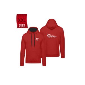 White Shark kapucnis póló piros "XXL" (felnőtt)