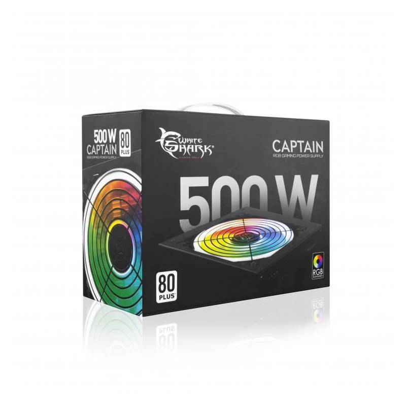White Shark CAPTAIN GPSU-500 80+ ATX tápegység - Image 2