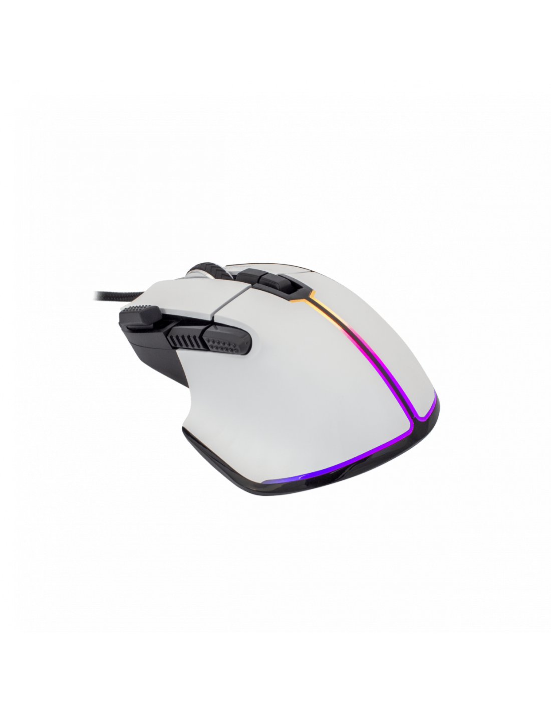 White Shark GM-9006W MARROK-W gamer egér,fehér, 12000 dpi