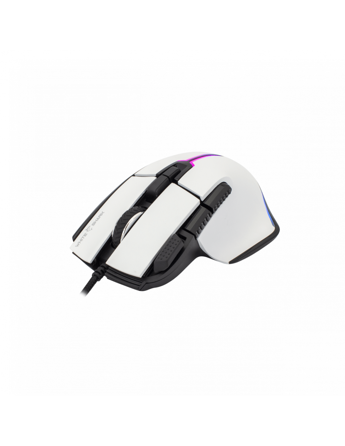 White Shark GM-9006W MARROK-W gamer egér,fehér, 12000 dpi - Image 6