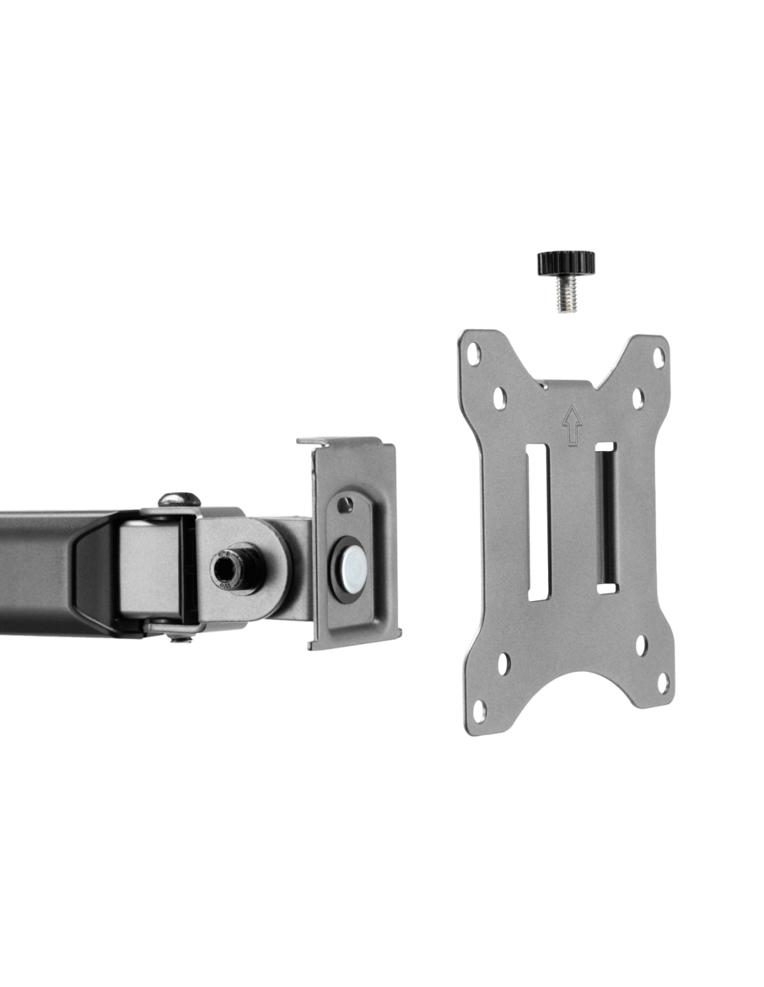 White Shark TUTANKHAMUN GMS-3206 asztali monitor tartó (dupla), 17"- 32" (43 cm - 81cm) - Image 6