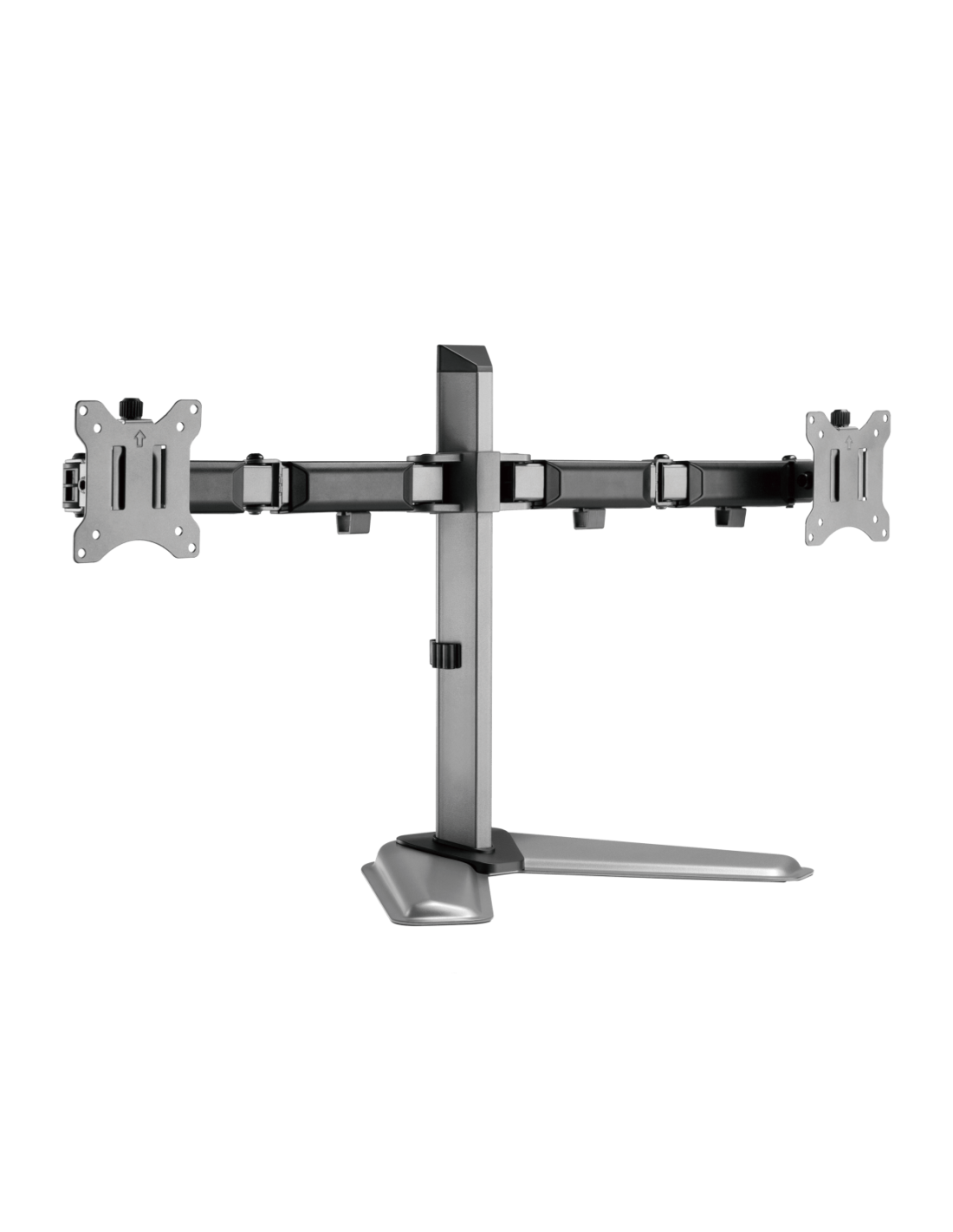 White Shark TUTANKHAMUN GMS-3206 asztali monitor tartó (dupla), 17"- 32" (43 cm - 81cm) - Image 2