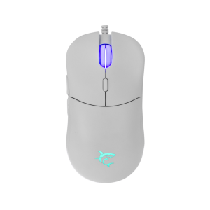 White Shark BAGDEMAGUS-W, GM-5010W gamer egér,6D, fehér, 7200 dpi, RGB