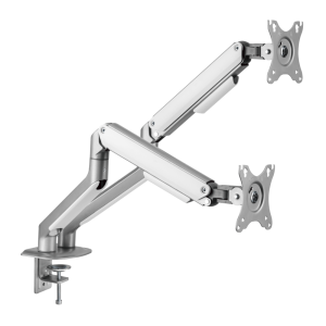 White Shark NEFERITES-II, GMS-3208 dual asztali monitor tartó 17"-32" / 73-81cm