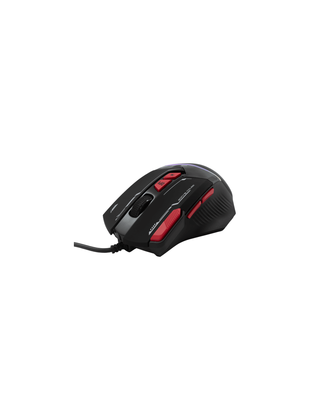 Barracuda MANTA-B, BGM-041B gamer egér,8D, fekete, 12800 dpi - Image 4
