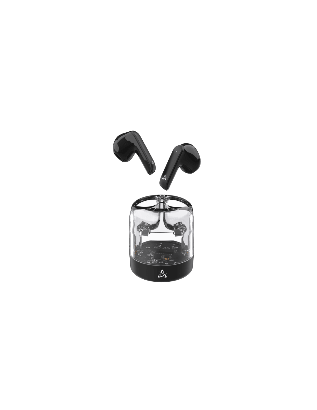 Sbox EB-TWS12B bluetooth in-ear fülhallgató mikrofonnal, fekete